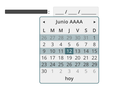 Calendario automático