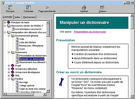 Aide au format CHM