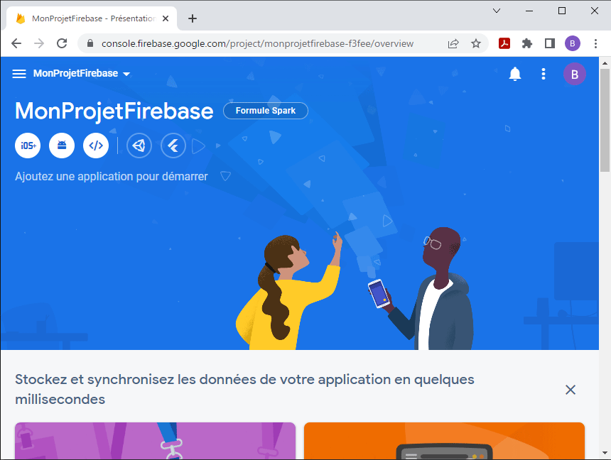 Ajouter Firebase à l'application