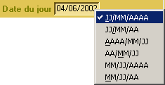 Menu contextuel