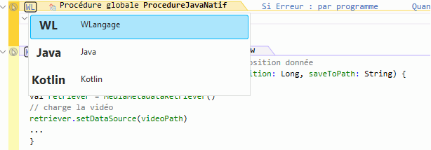 Java natif avant